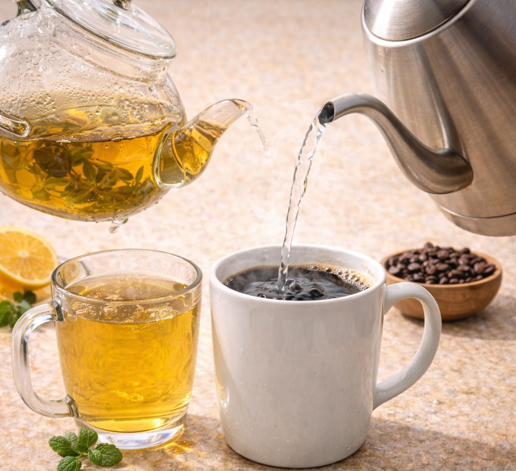 Smoother Tea and Coffee